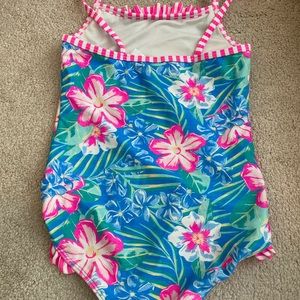 Girls Vineyard Vines One Piece Swimsuit S(7-8)